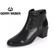Gerry Weber Casey 04 black bőr női kényelmi bokacsizma textil meleg béléssel Gerry Weber Casey 04 black bőr női kényelmi bokacsizma textil meleg béléssel