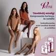 Kompressziós combfix 70 DEN, 3-as  méret (barna)