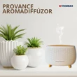"Provence" ultrahangos illóolaj párologtató