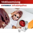 Védőszemüveg GYVIL100 és GYVIL150 infralámpához (fekete) Védőszemüveg GYVIL100 és GYVIL150 infralámpához (fekete)