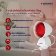 Infralámpa (100 W) biztonsági védőborítással