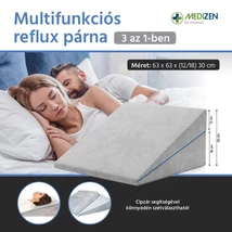 Multifunkciós reflux párna 3 az 1-ben