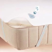 Egyszerűen rögzíthető, elmozdulásmentes vízhatlan matracvédő lepedő. Védi a matracot a szennyeződésektől, ezzel az élettartamát a többszörösére növeli. A gumilepedők egy kezelhetőbb, kényelmesebb alternatívája.  