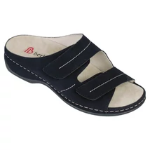 Berkemann Fedora fekete női papucs, kivehető béléssel.