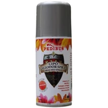 Pedibus cipő dezodor spray, speciális hatóanyaga megakadályozza a gombásodásért és a kellemetlen lábszagokért felelős baktériumok elterjedését. Minden típusú lábbelihez alkalmazható.