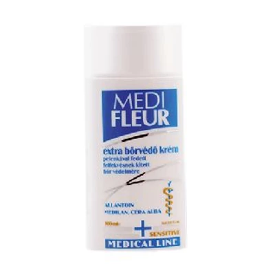 A MEDIFLEUR extra bőrvédő krém a pelenkával fedett bőrfelületen gyermek popsi krémként, illetve felnőttkori speciális bőrvédő krémként (inkontinencia esetén) a bőrpír kialakulásának megelőzéséhez, valamint a felfekvések megelőzésére is használható.