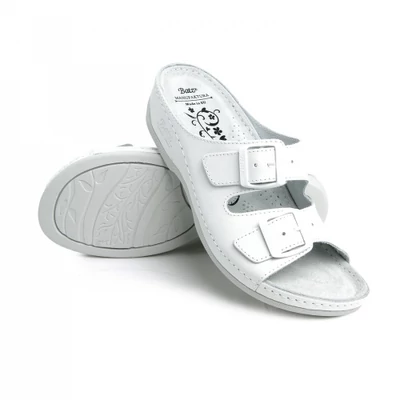 Batz FC02 női bőr gyógypapucs, állítható csatos pánttal