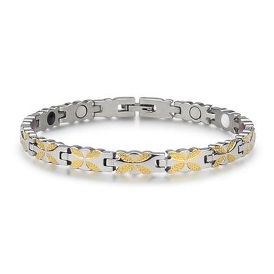 Luxury 5 mágneses-turmalinos karkötő (S)