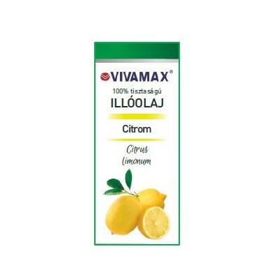Citrom 100%-os tisztaságú illóolaj (10 ml)