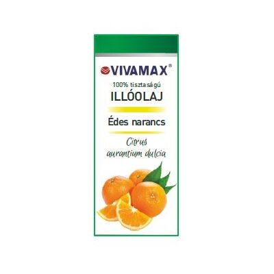Édes narancs 100%-os tisztaságú illóolaj (10 ml)