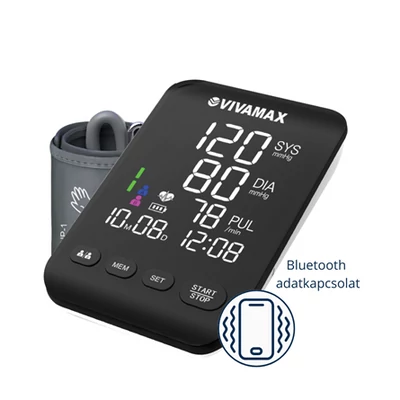 V31BT felkaros vérnyomásmérő bluetooth funkcióval 